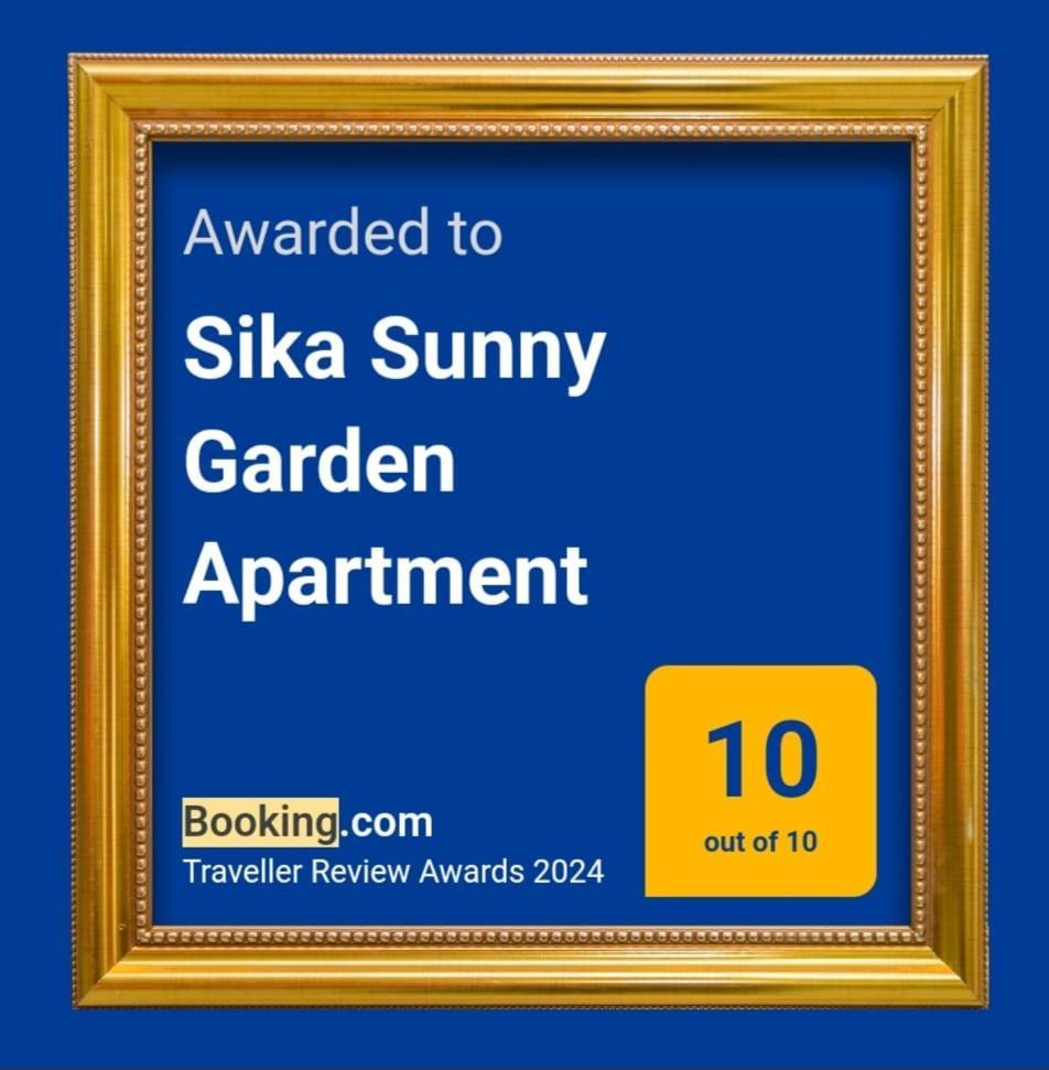 Sika Sunny Garden Apartment Arad Kültér fotó